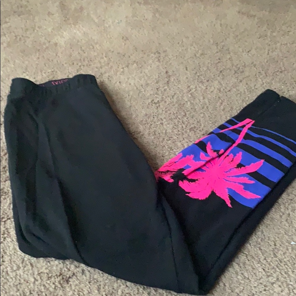 Pink sweatpants